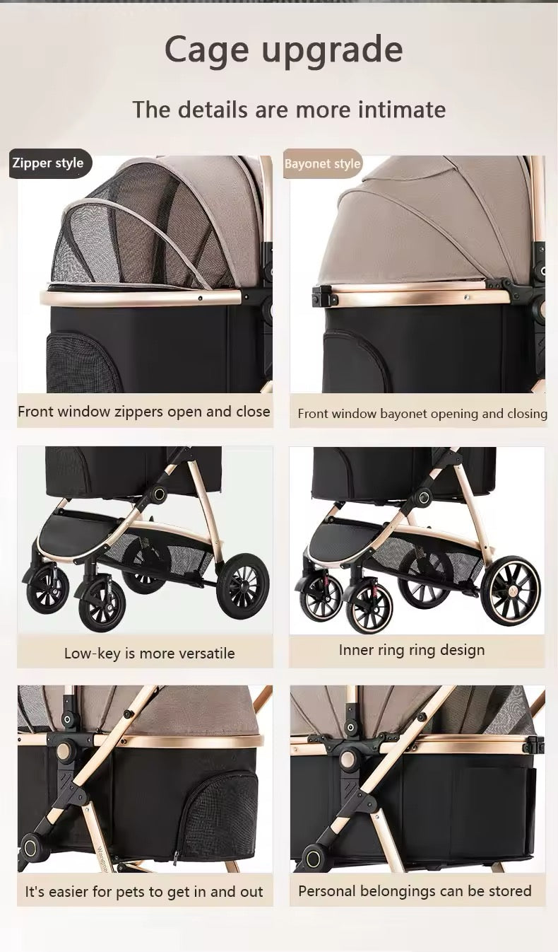 Grote Hondenbuggy