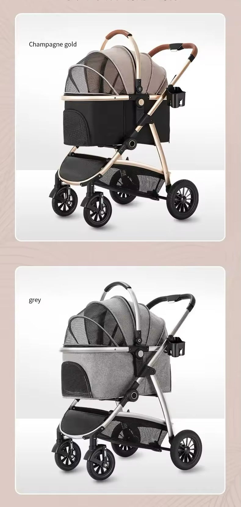 Grote Hondenbuggy